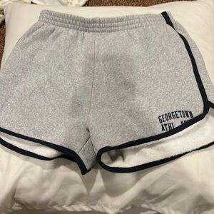 Cute brandy Melville Georgetown sweat shorts